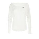 Ultra Light  Modal Long Sleeve Shirt MCS002, vanilla white