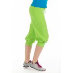 "Shape up" 3/4 Length Fitness Trousers WBE5, apple green