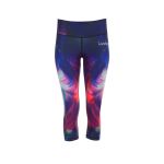 Functional Power Shape 3/4-Tights AEL202, non-slip, Colour Explosion