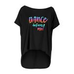 Ultra-light shirt MCT017 with imprint “DANCE defines me!”, black