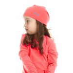 Boys&Girls beanie hat WKBM1, neon coral